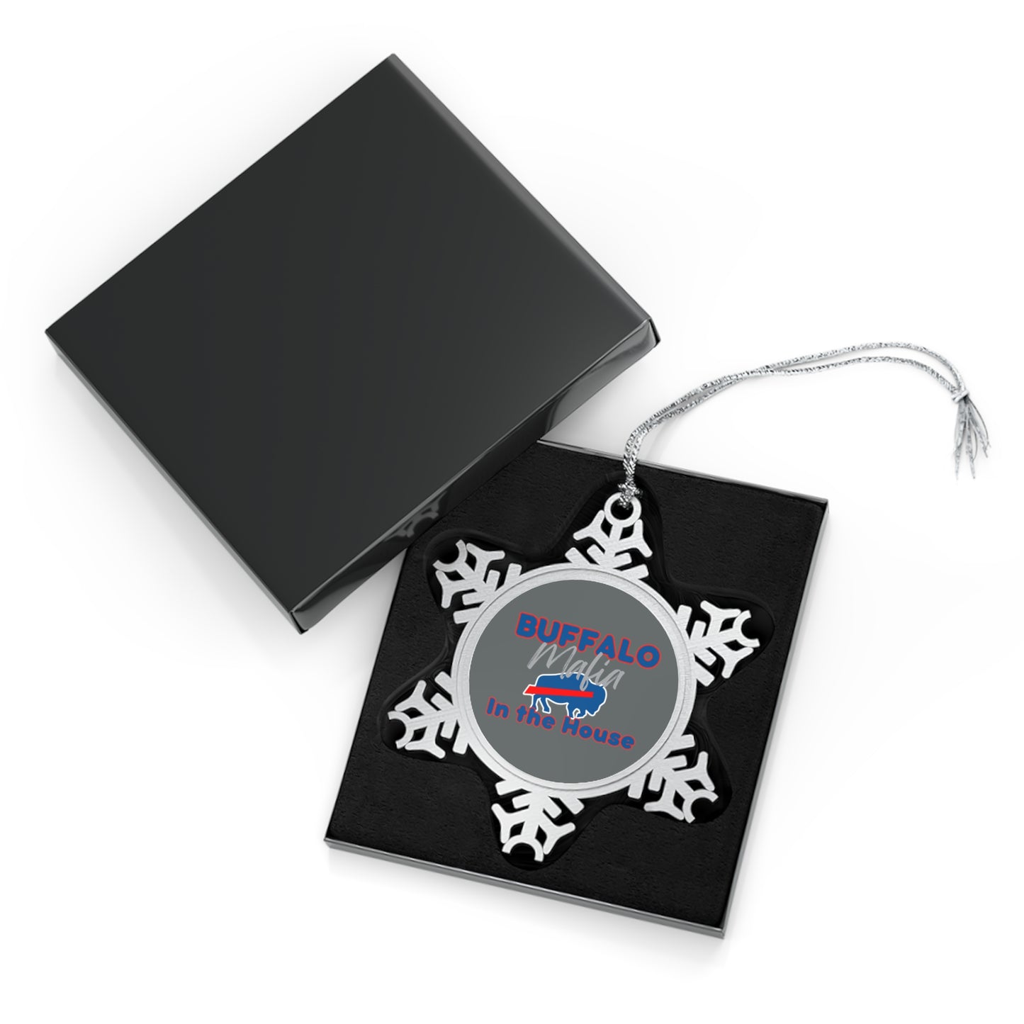 Buffalo Mafia in the House Snowflake Ornament