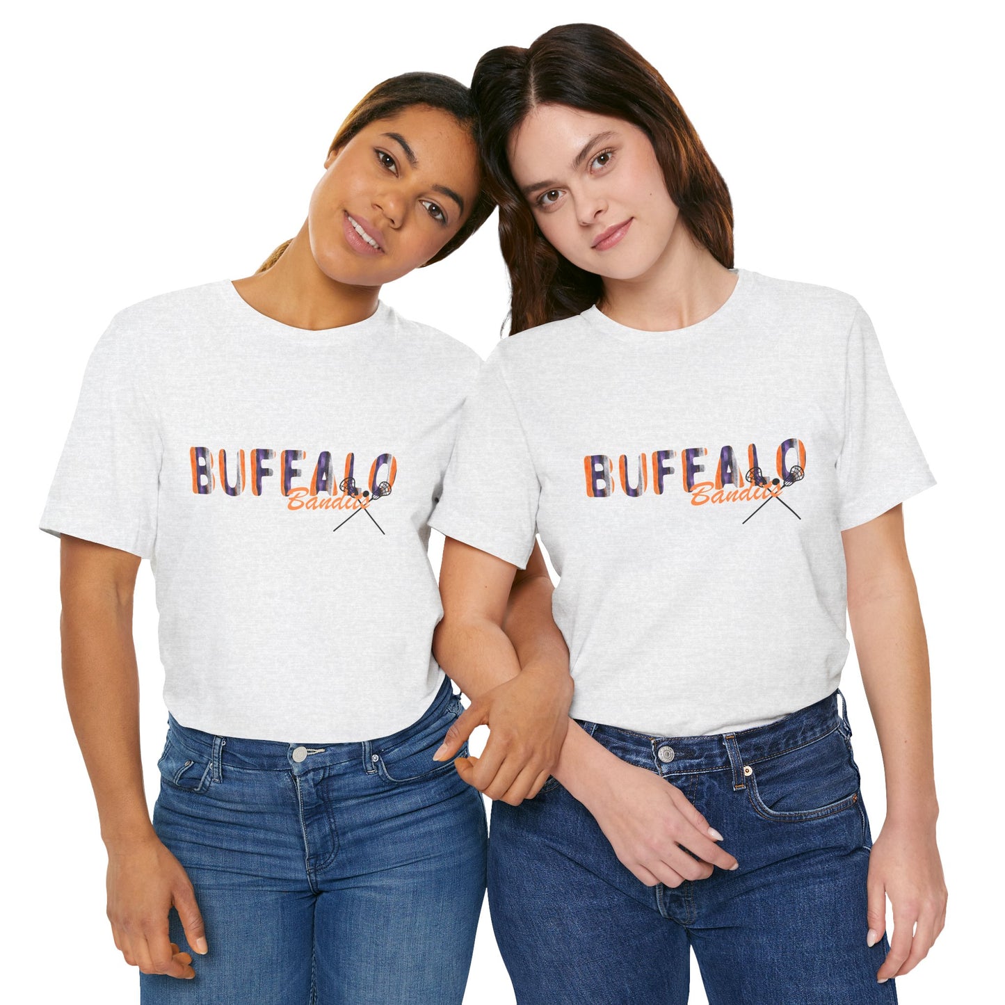 Bandits Watercolor Buffalo Unisex Short Sleeve Tee