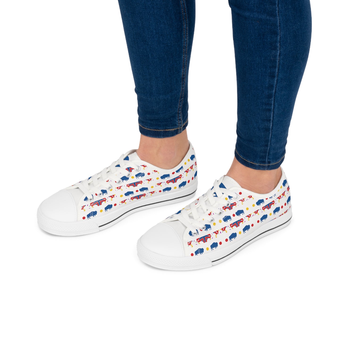 One Buffalo Mash Up Women's Low Top Sneakers