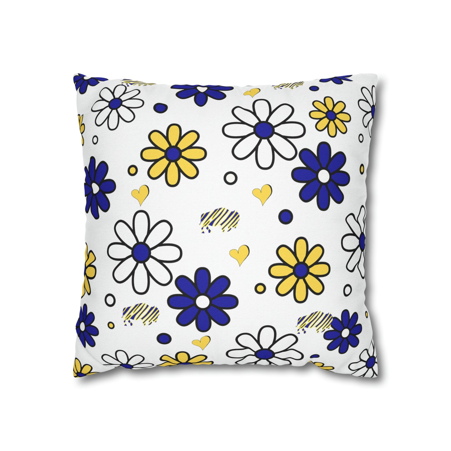 Sabres Flower Power Pillow Case