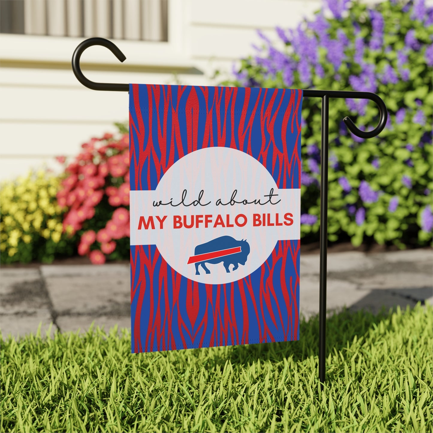 Wild About Buffalo Garden Flags Design #8