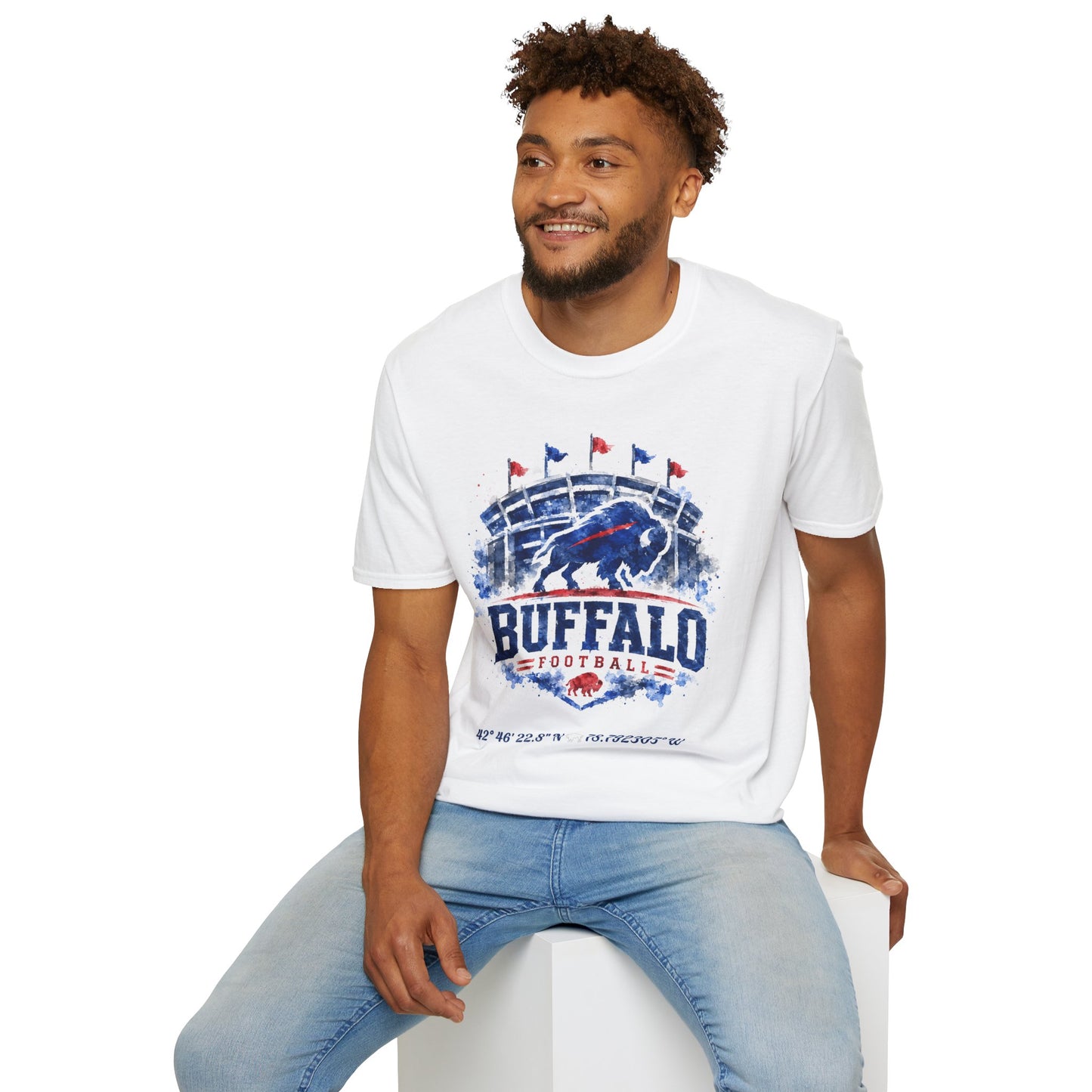 Buffalo's New Home Stadium Tribute Unisex Softstyle T-Shirt