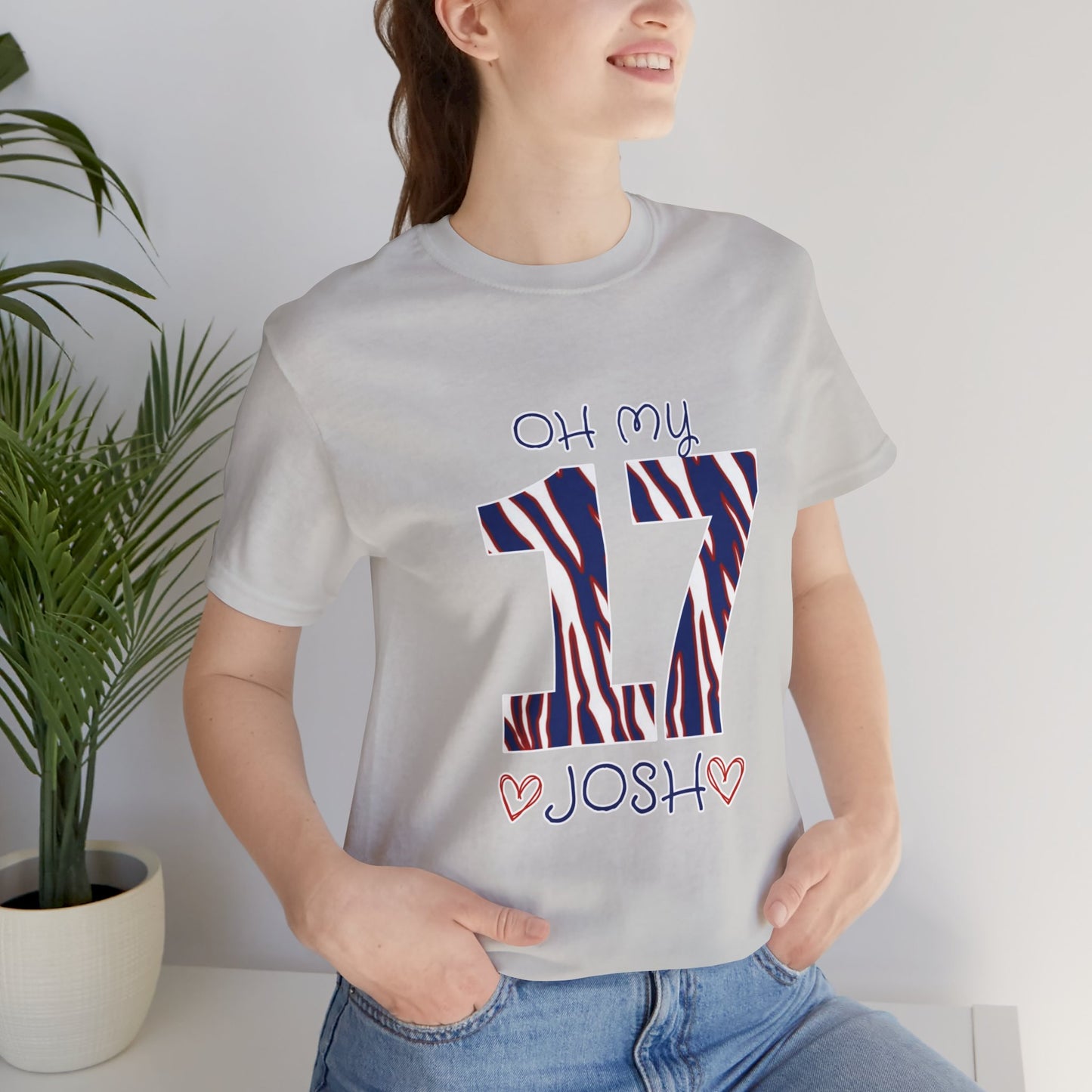 "Oh My Josh" Unisex Jersey Short Sleeve Tee