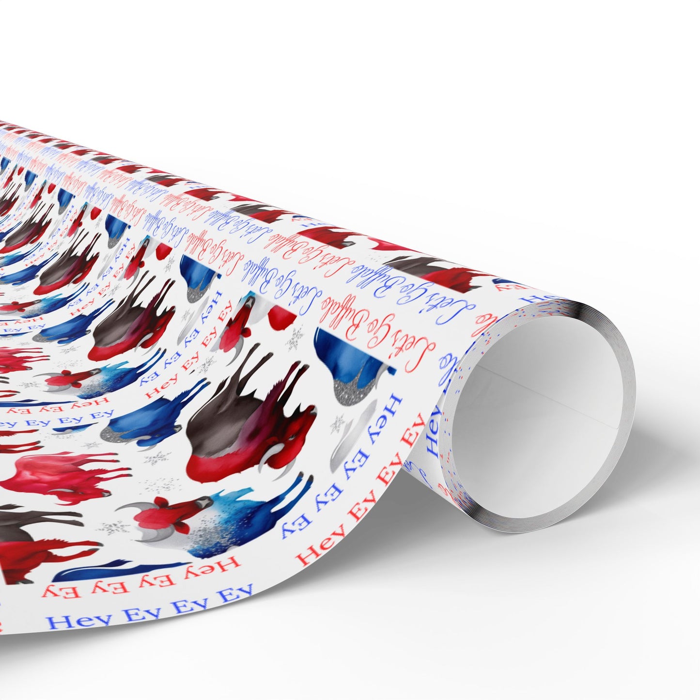 Buffalo Stampede Wrapping Paper