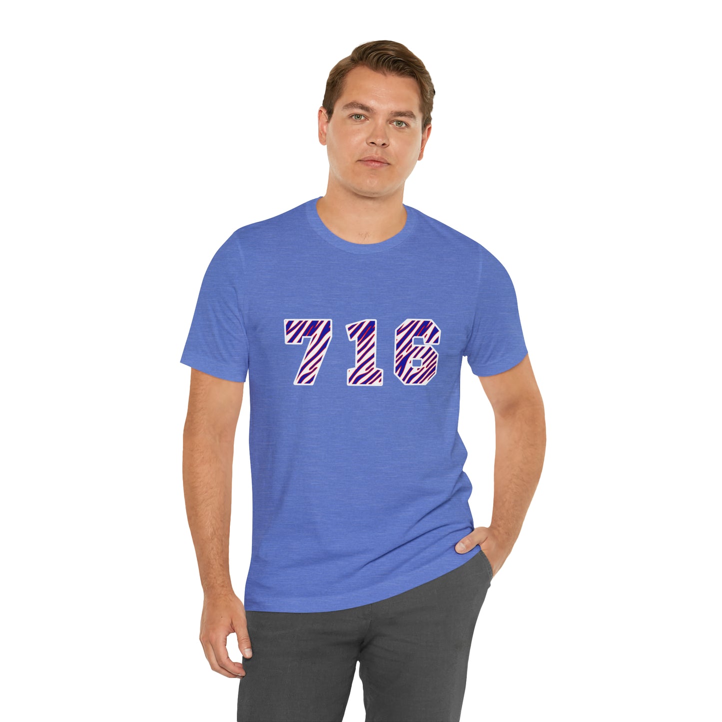 716 Buffalo Bills Zubaz Print T-Shirt