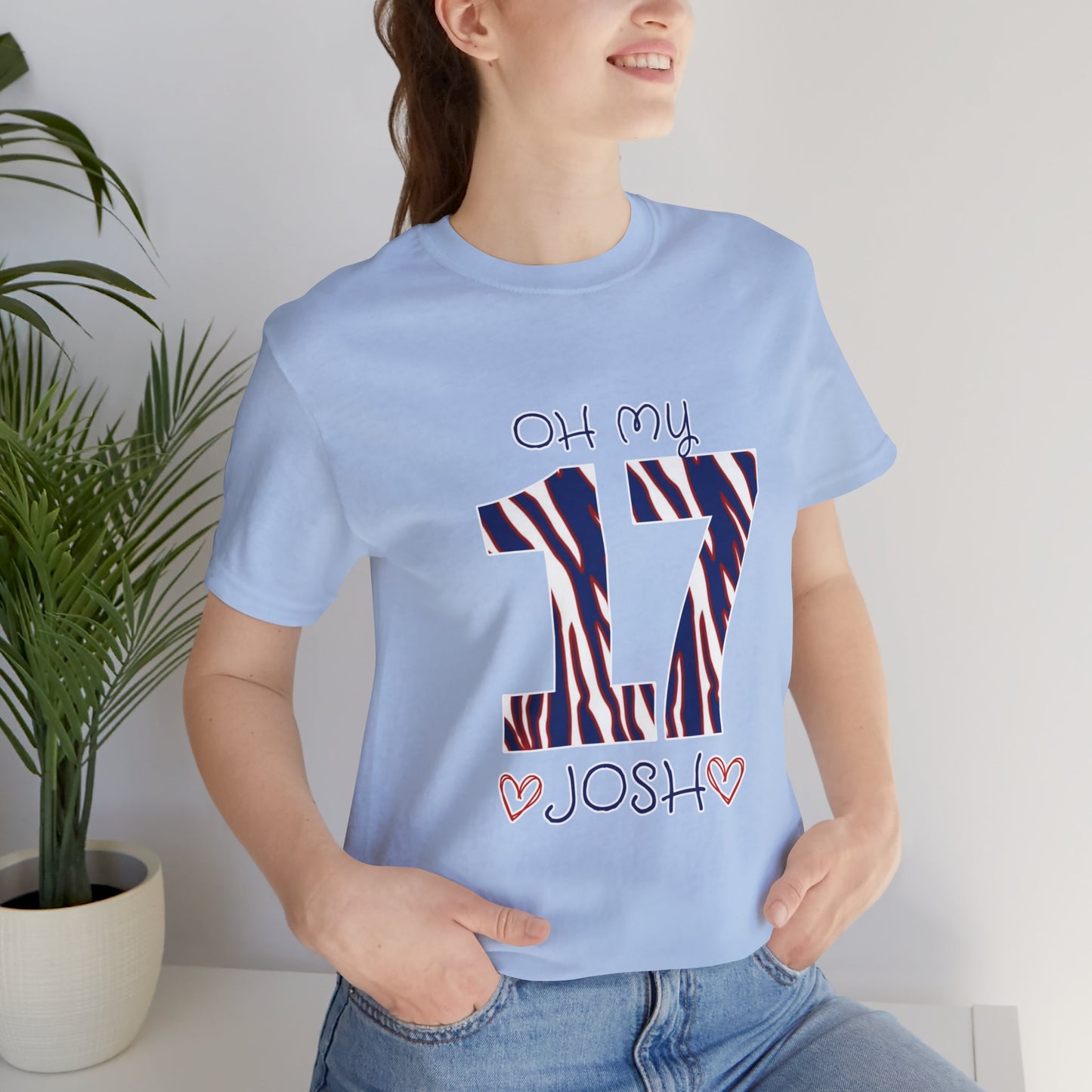 "Oh My Josh" Unisex Jersey Short Sleeve Tee