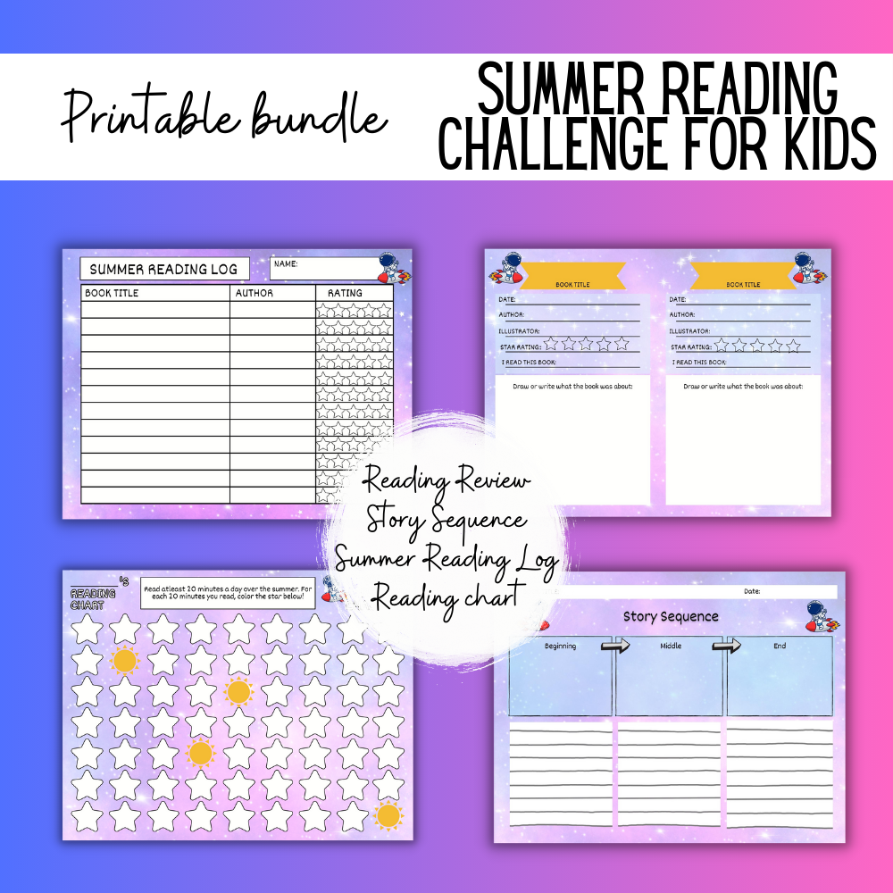 Summer Reading Challenge _ Space Theme