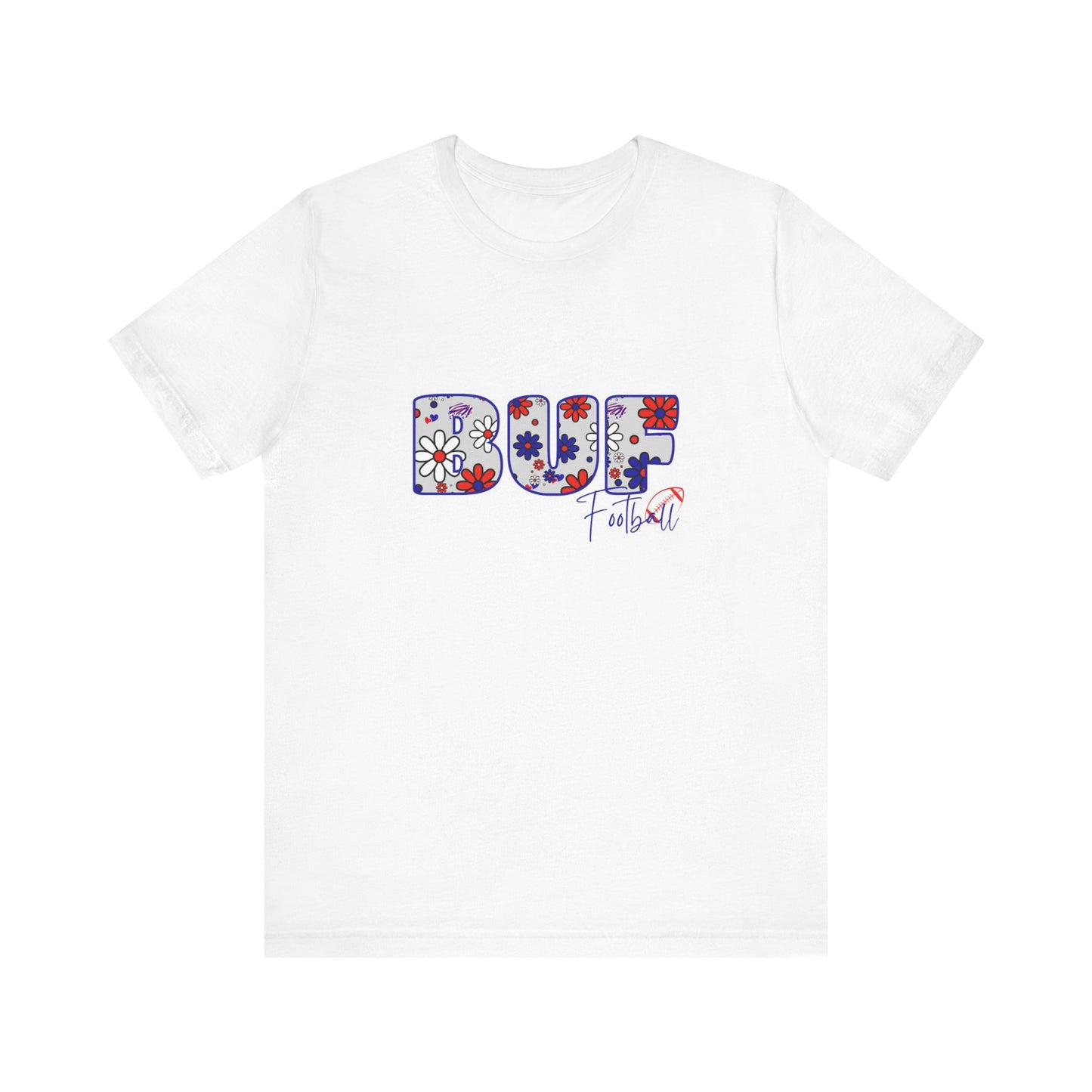 Buffalo Bills Flower Power Print T-Shirt