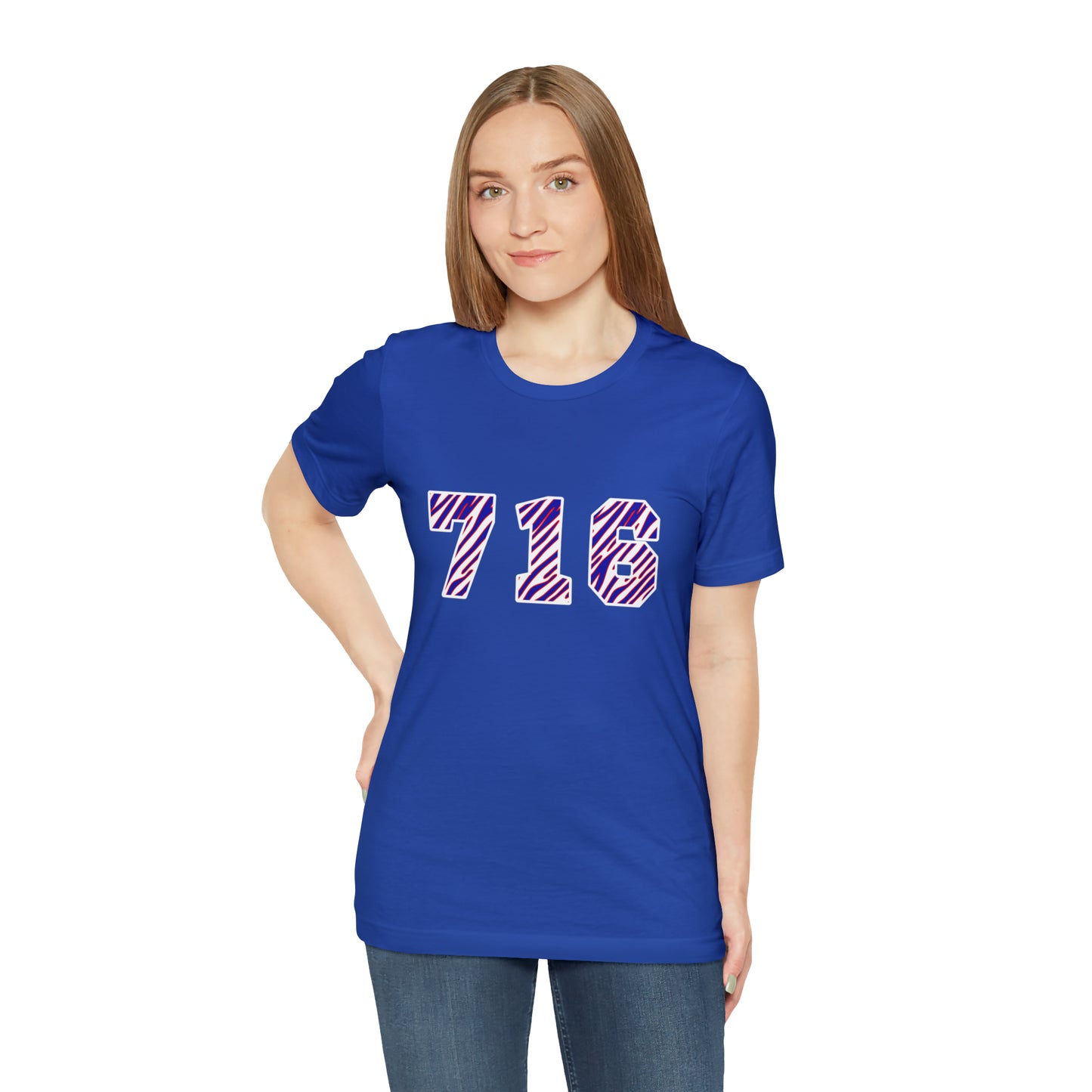 716 Buffalo Bills Zubaz Print T-Shirt