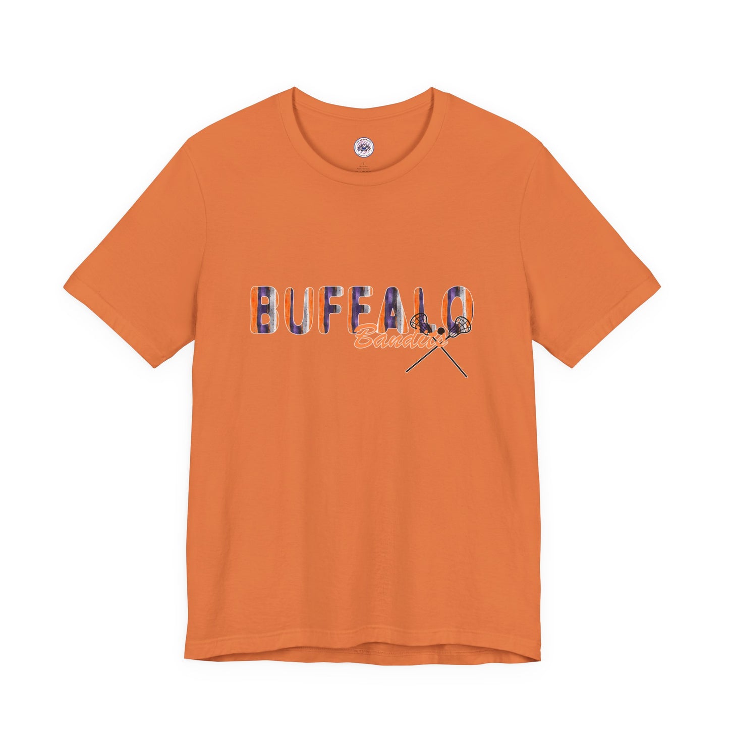 Bandits Watercolor Buffalo Unisex Short Sleeve Tee