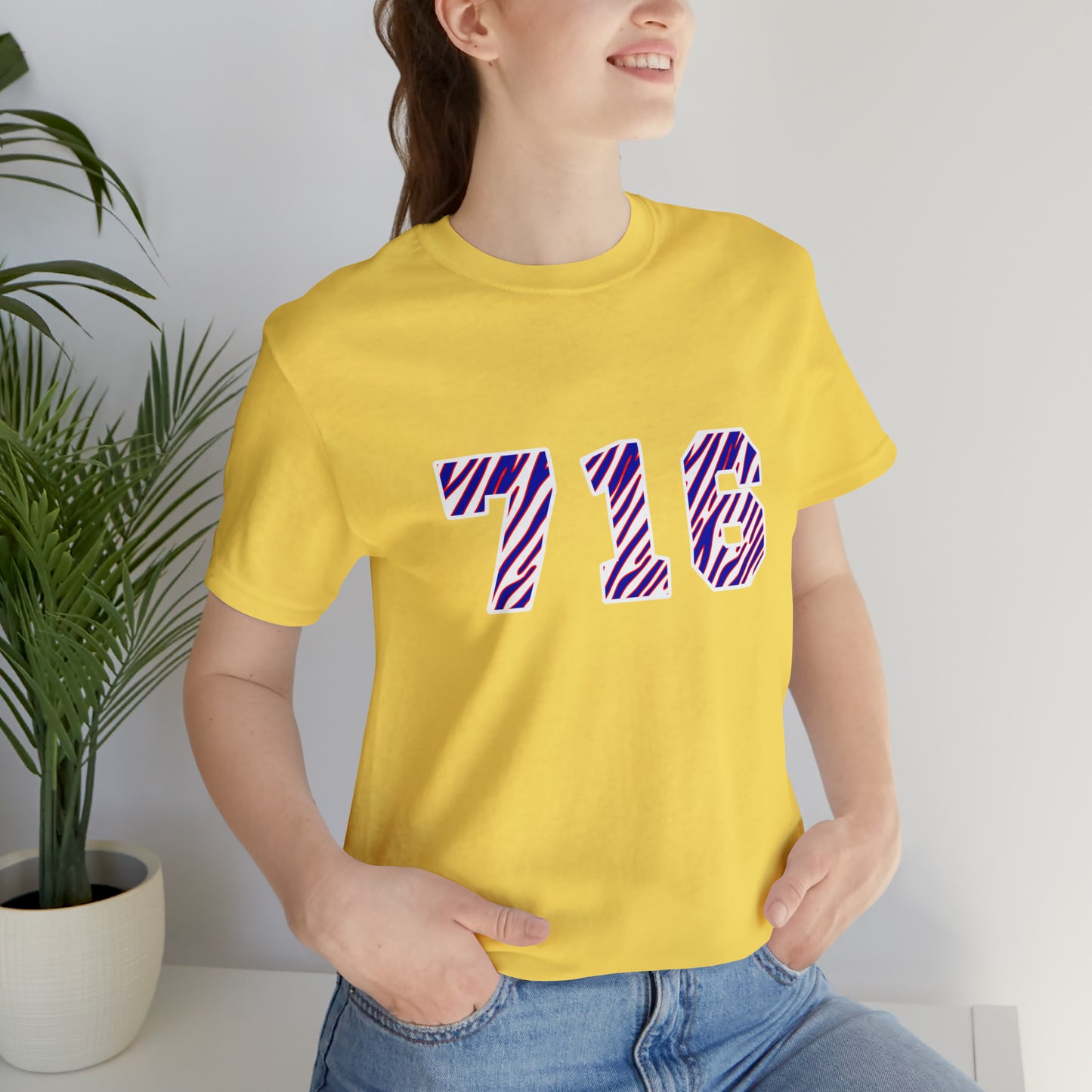 716 Buffalo Bills Zubaz Print T-Shirt