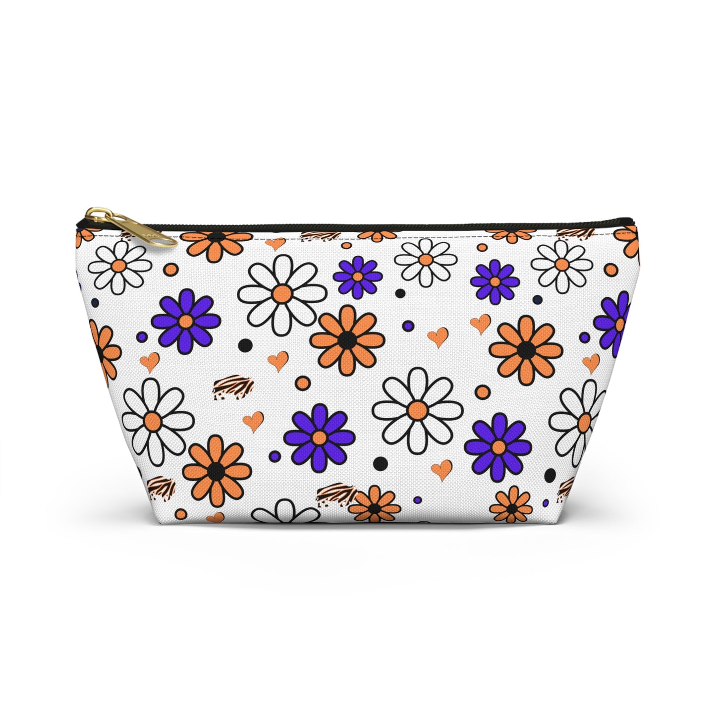 Buffalo Bandits Flower Power Retro Accessory Pouch w T-bottom