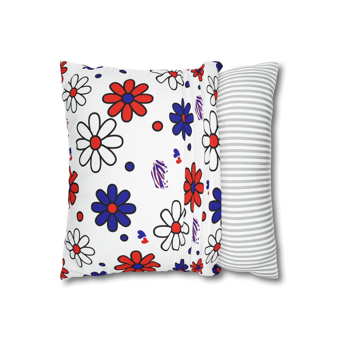 Bills Flower Power Pillow Case