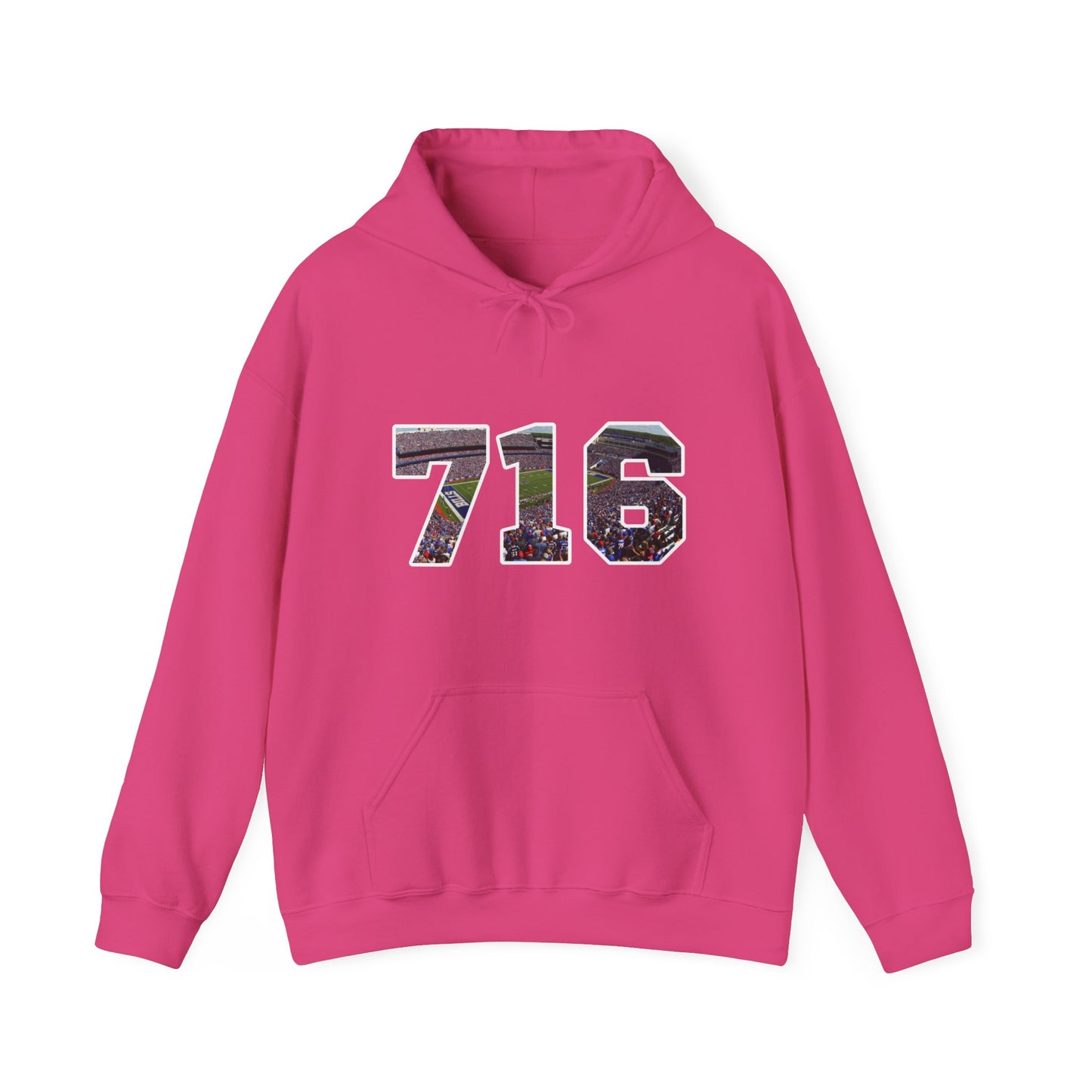 716 Buffalo Bills Stadium Unisex Heavy Blend™ Hooded Sweatshirt