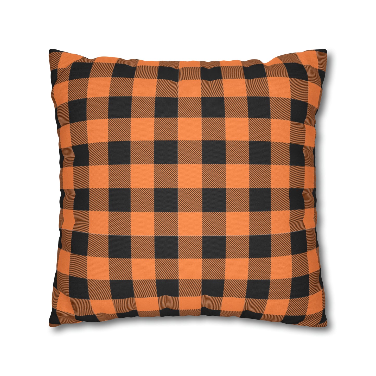 Bandits Buffalo Plaid Spun Polyester Square Pillow Case