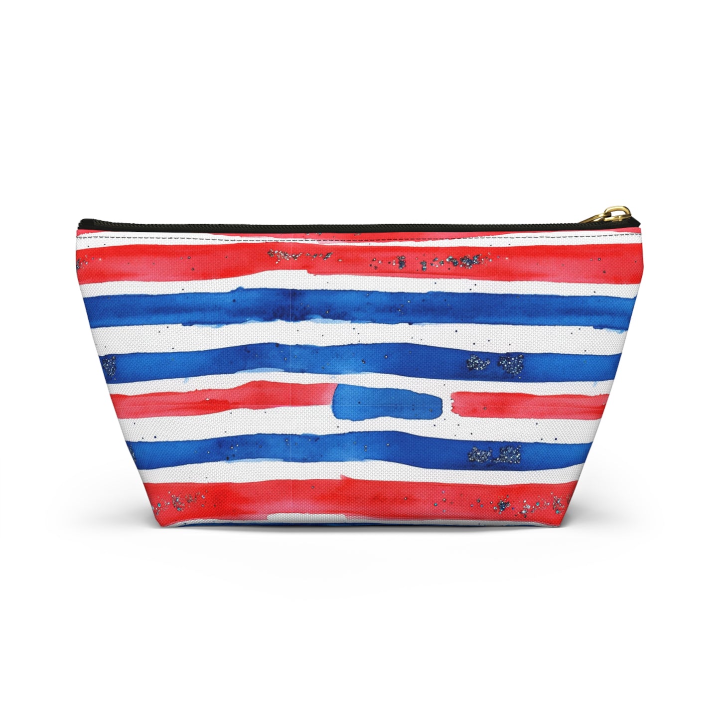 Buffalo Bills Watercolor Striped Accessory Pouch w T-bottom