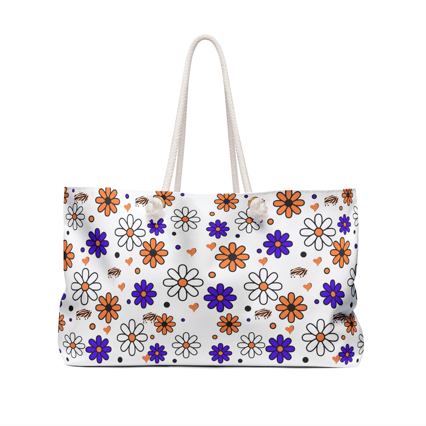 Flower Power Buffalo Bandits Weekender Bag