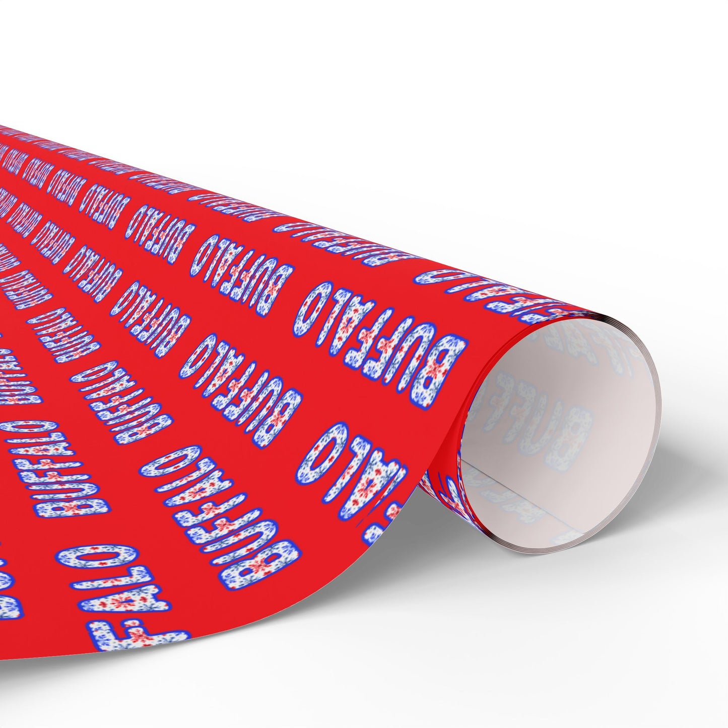 Buffalo Red Wrapping Paper