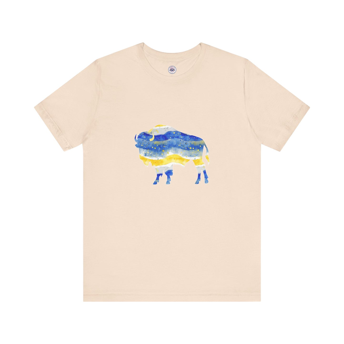 Sabres Watercolor Buffalo Unisex Short Sleeve Tee