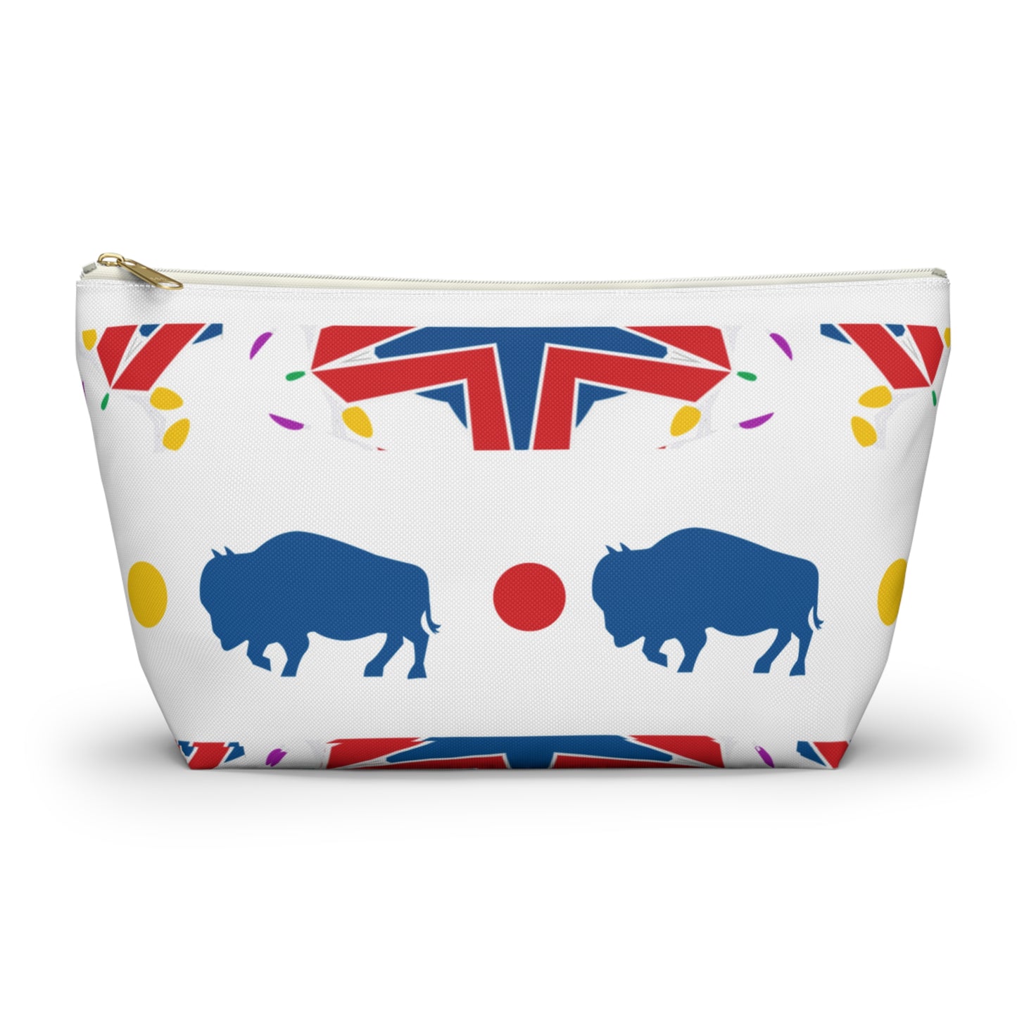 One Buffalo Mash Up Accessory Pouch w T-bottom