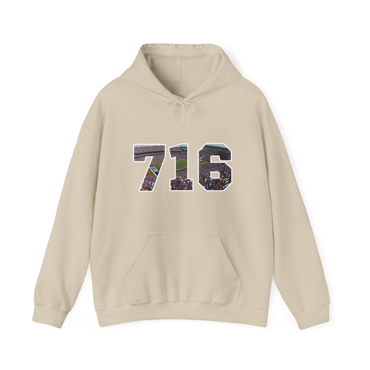 716 Buffalo Bills Stadium Unisex Heavy Blend™ Hooded Sweatshirt