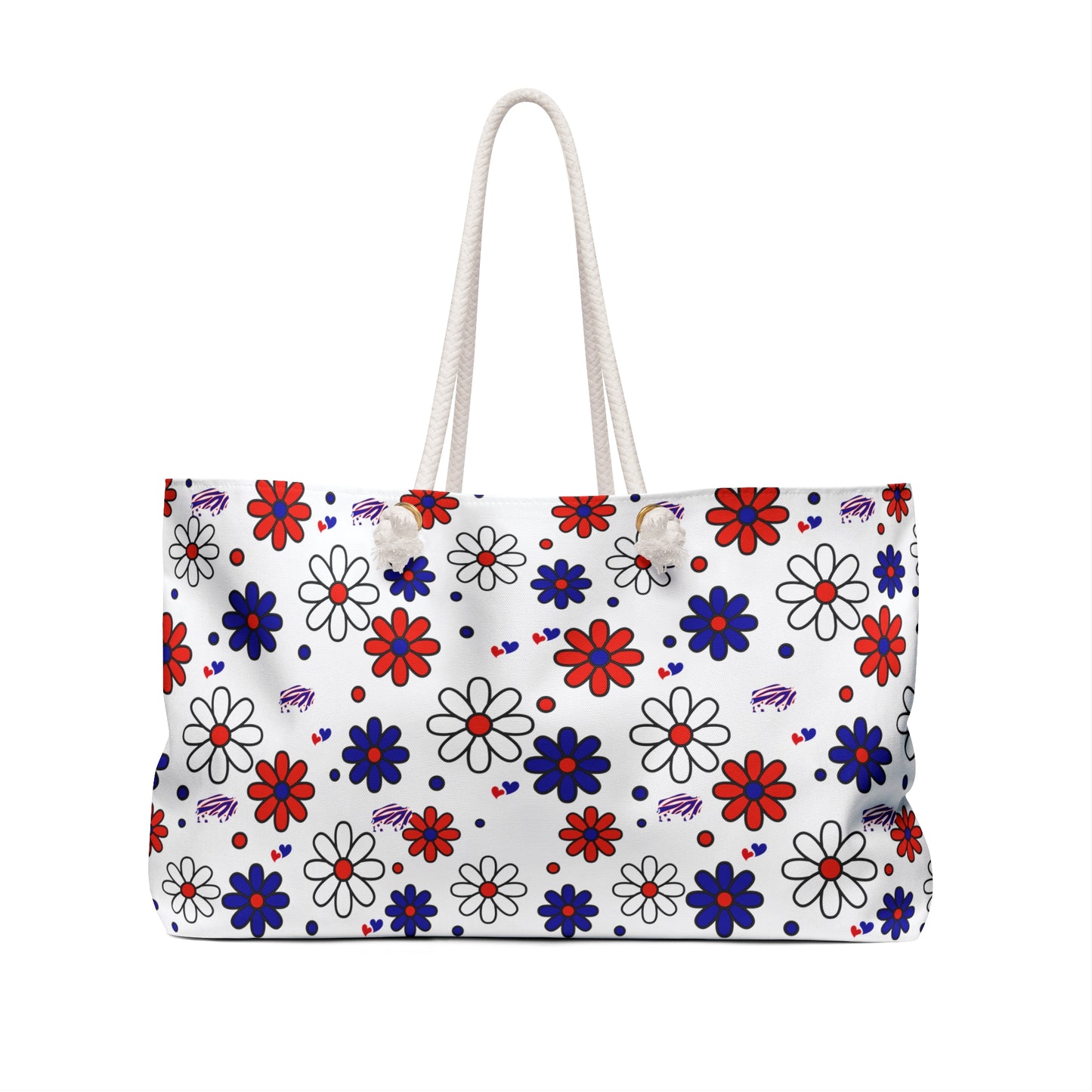 Flower Power  Buffalo Bills Weekender Bag