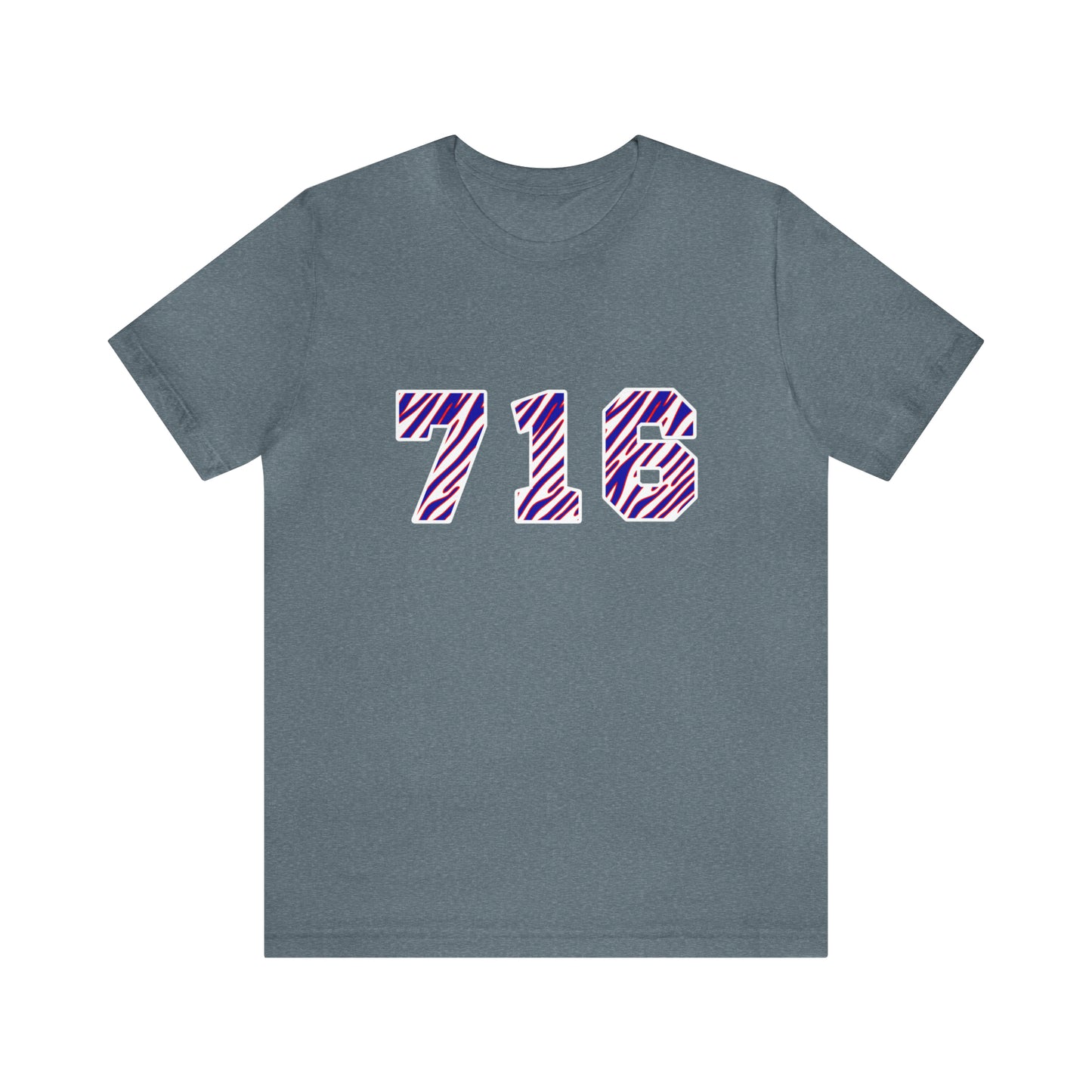 716 Buffalo Bills Zubaz Print T-Shirt