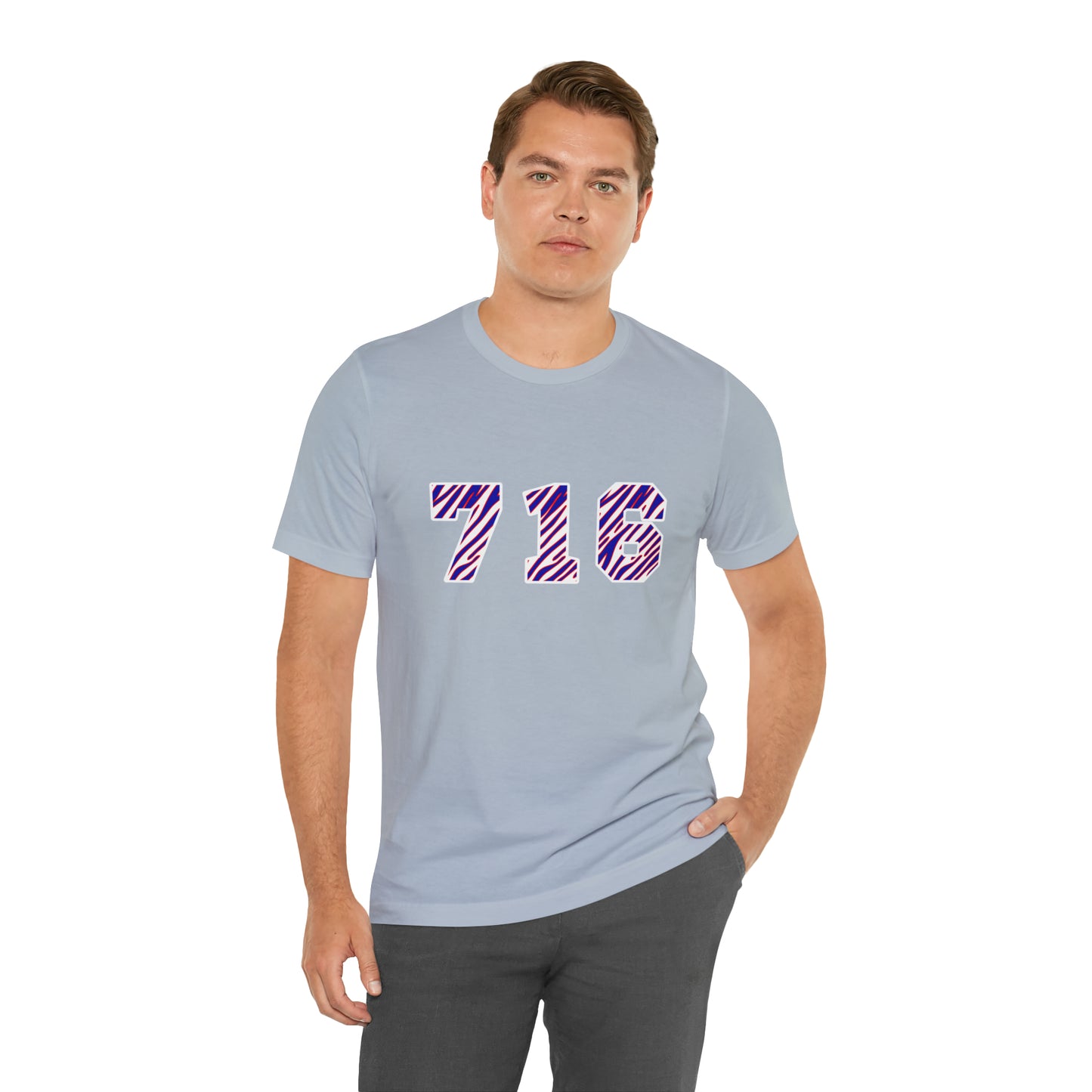 716 Buffalo Bills Zubaz Print T-Shirt