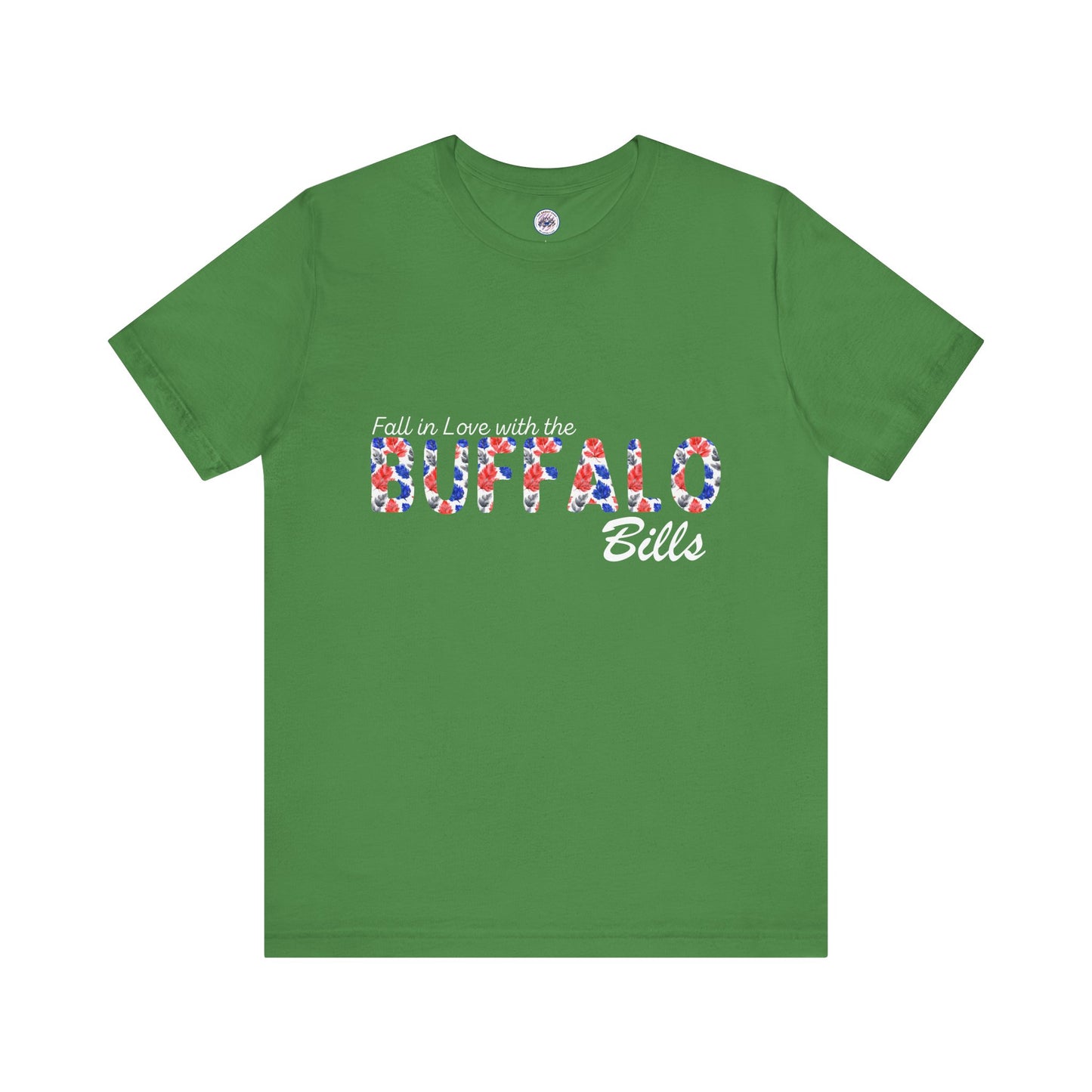 Fall in Love with the Bills Watercolor Leaves T-Shirt