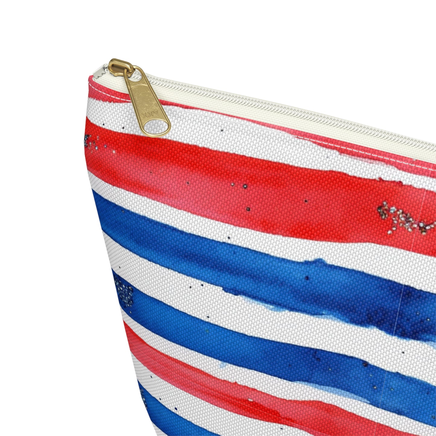 Buffalo Bills Watercolor Striped Accessory Pouch w T-bottom