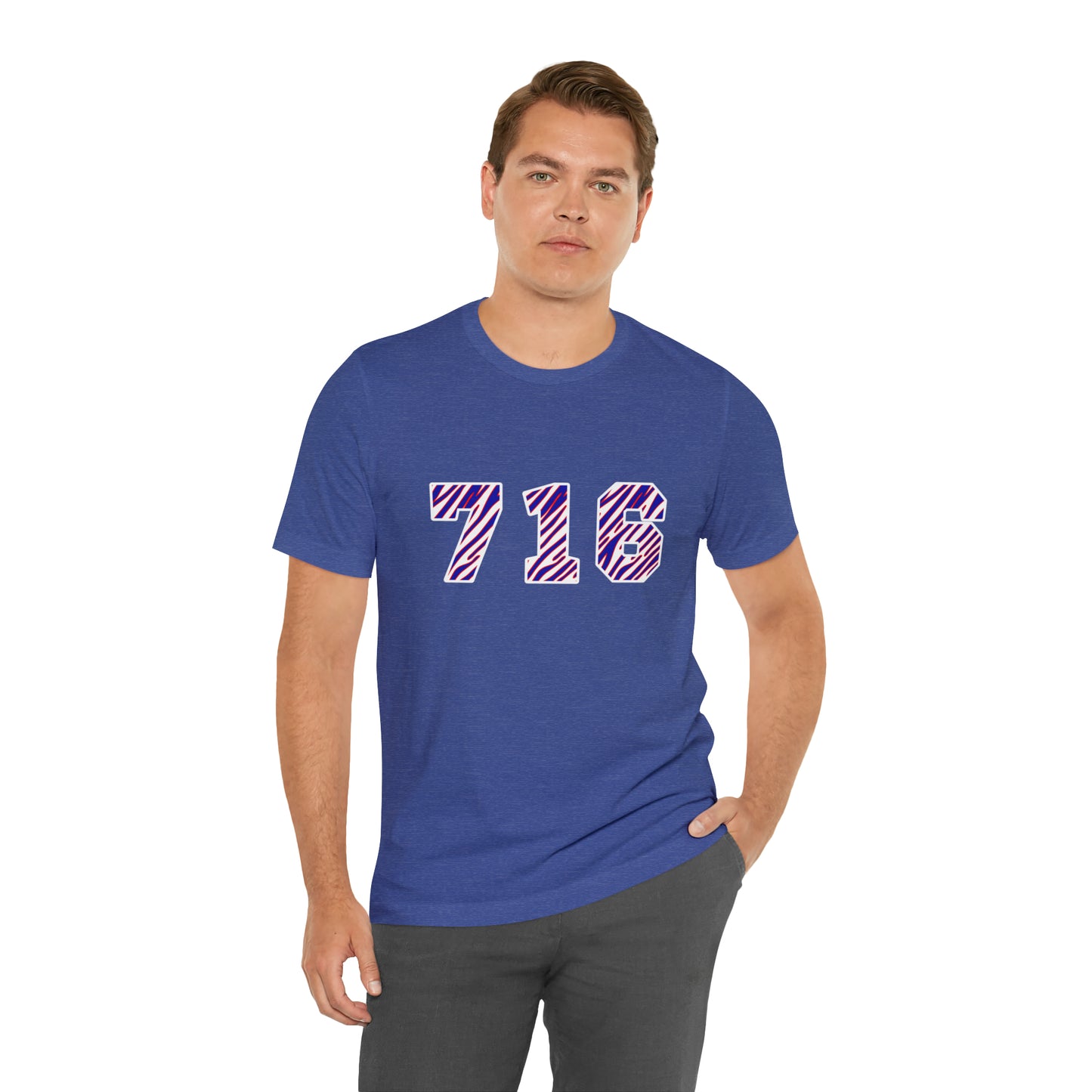 716 Buffalo Bills Zubaz Print T-Shirt