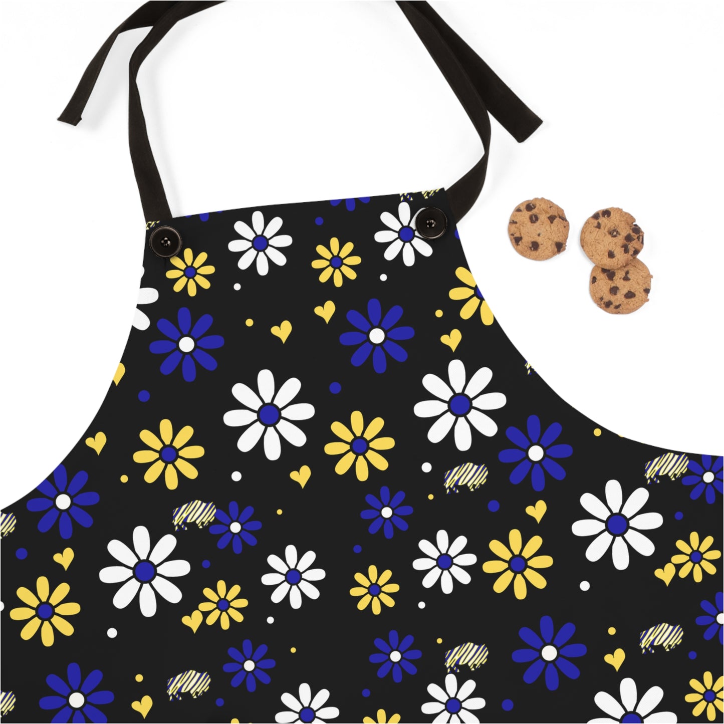 Sabres Flower Power Apron