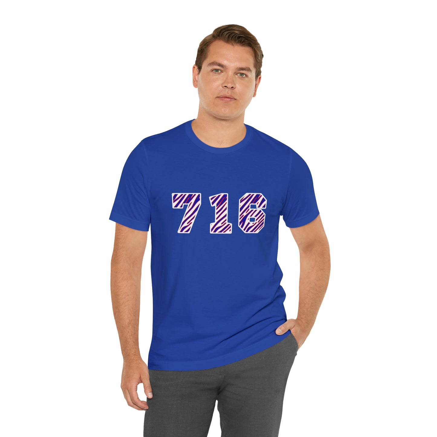 716 Buffalo Bills Zubaz Print T-Shirt