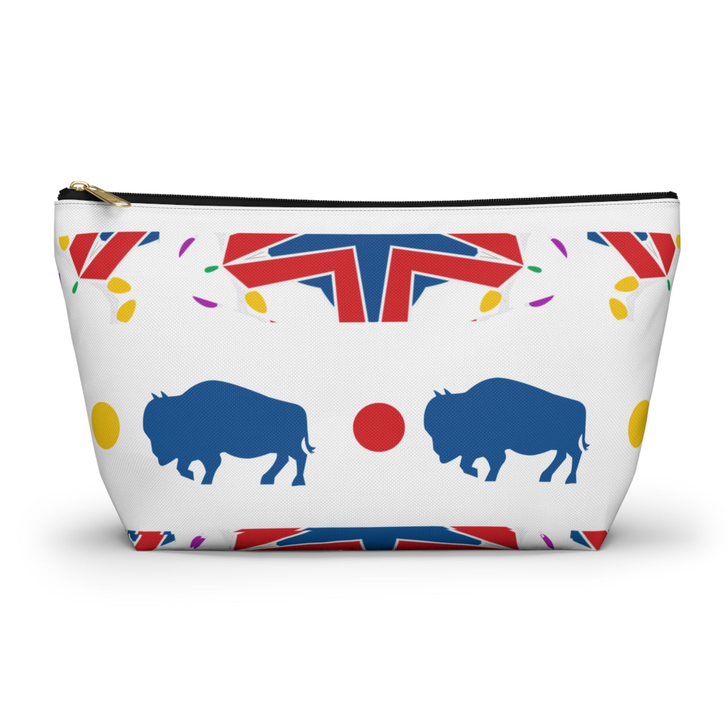 One Buffalo Mash Up Accessory Pouch w T-bottom