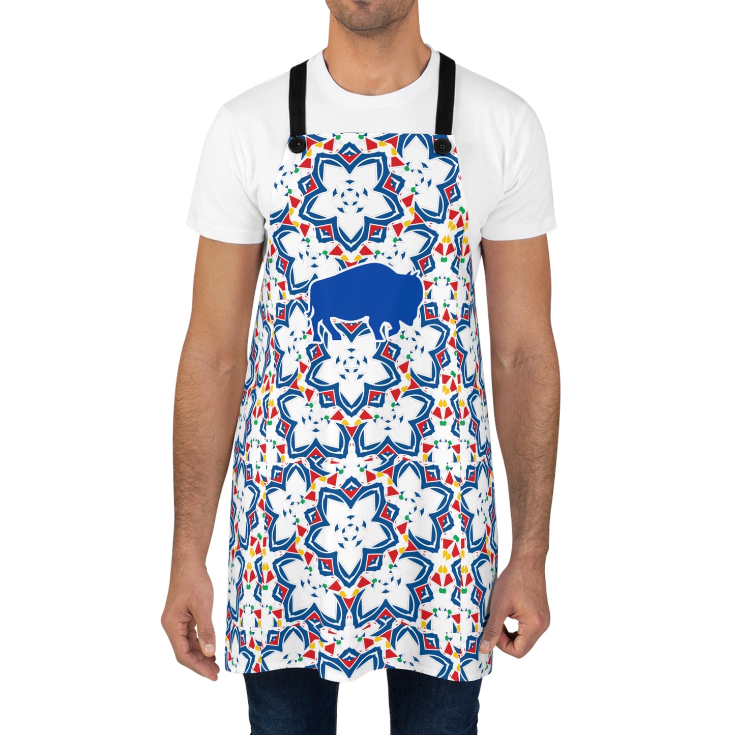 Buff Bills Apron with a Mash Up design