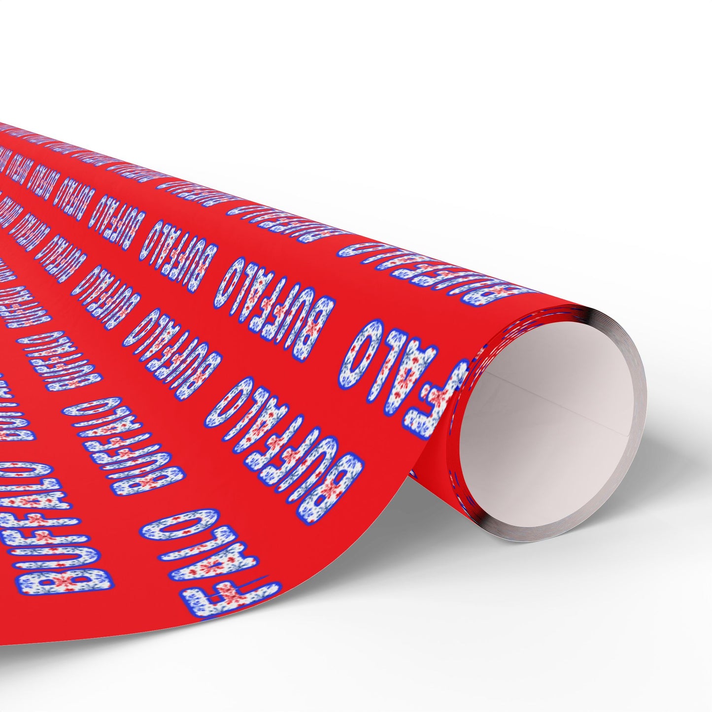 Buffalo Red Wrapping Paper