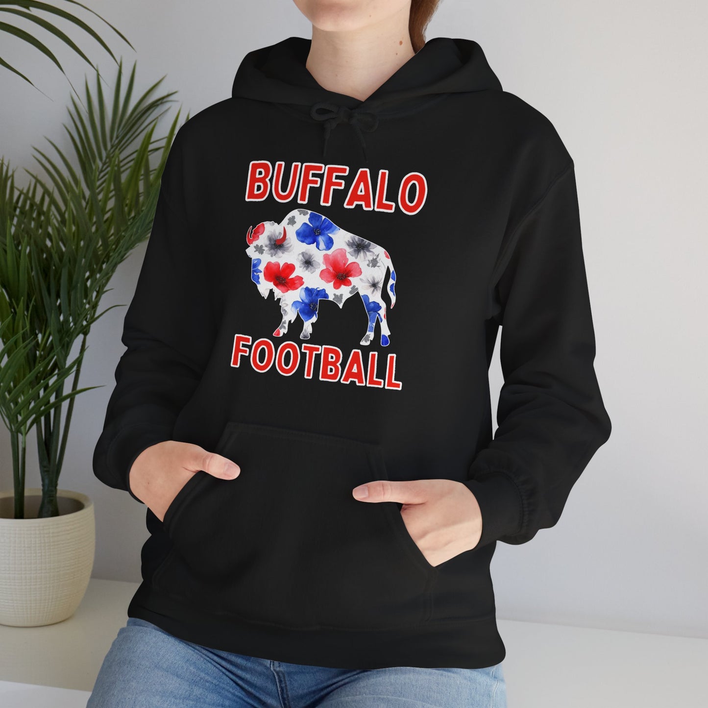 716 Buffalo Sports Fanatic Unisex Heavy Blend™ Hooded Sweatshirt