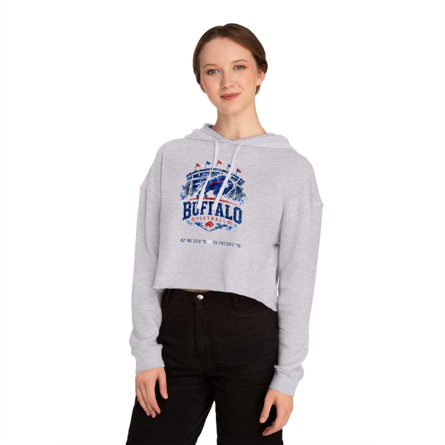 MASTER Women’s  Cropped Hooded Sweatshirt