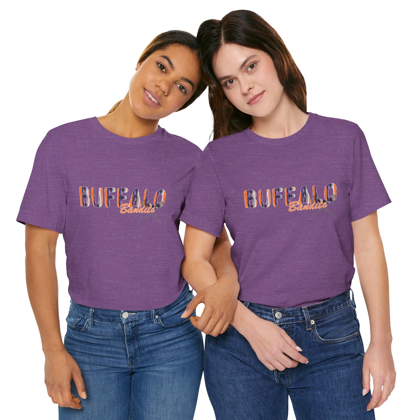 Bandits Watercolor Buffalo Unisex Short Sleeve Tee