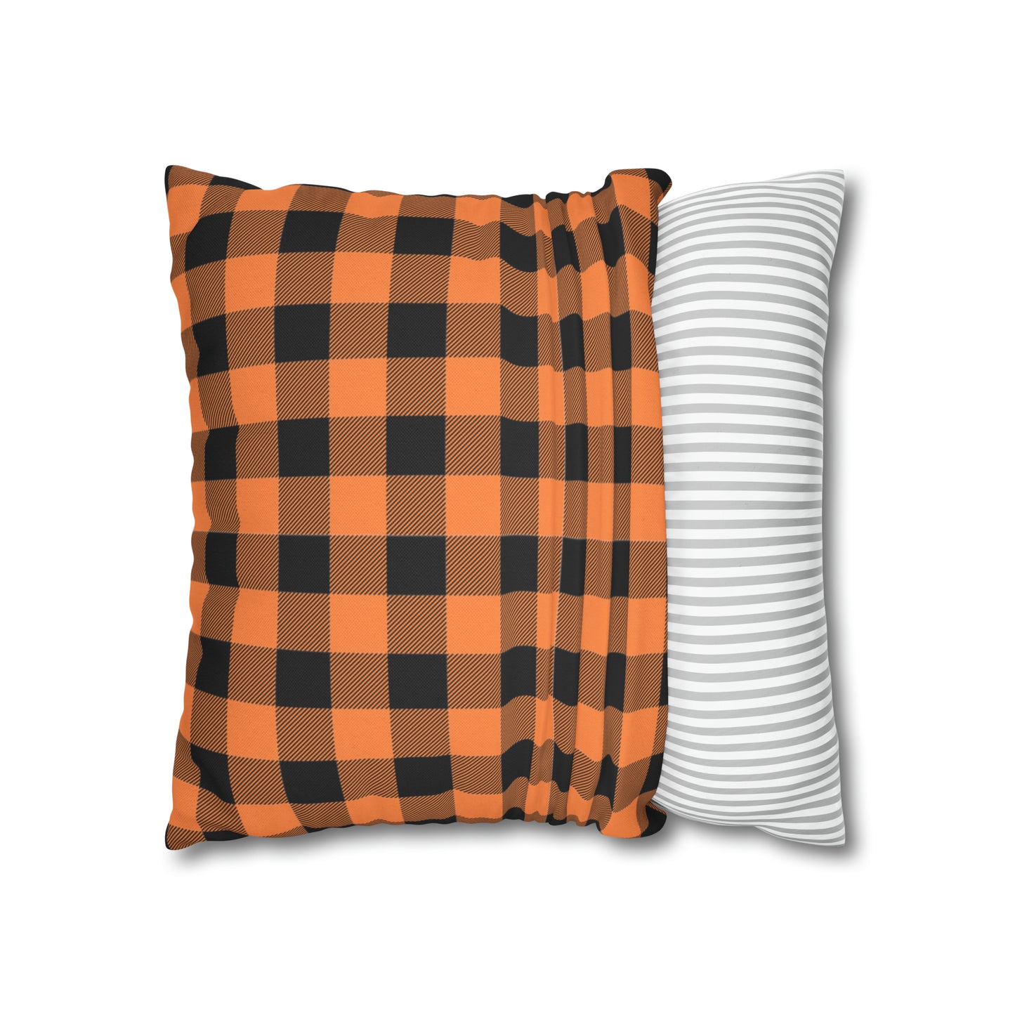 Bandits Buffalo Plaid Spun Polyester Square Pillow Case