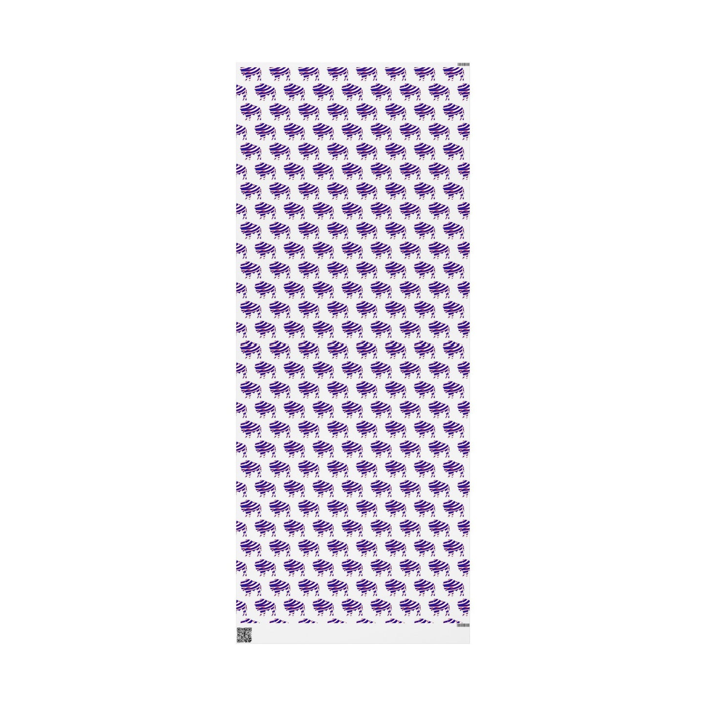 Striped Buffalo Wrapping Paper