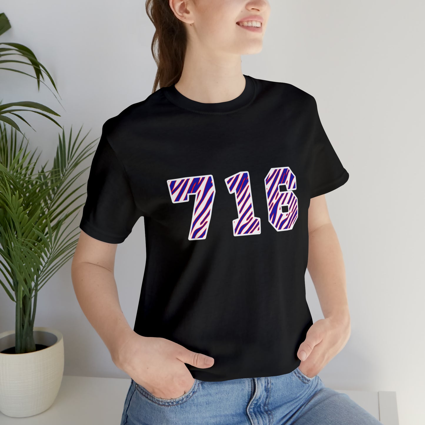 716 Buffalo Bills Zubaz Print T-Shirt