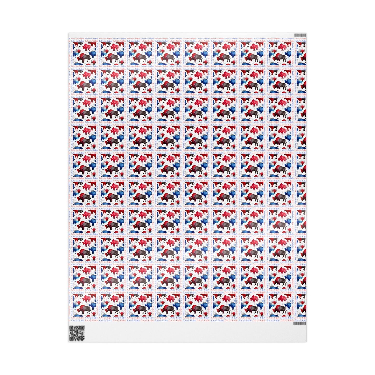 Buffalo Stampede Wrapping Paper