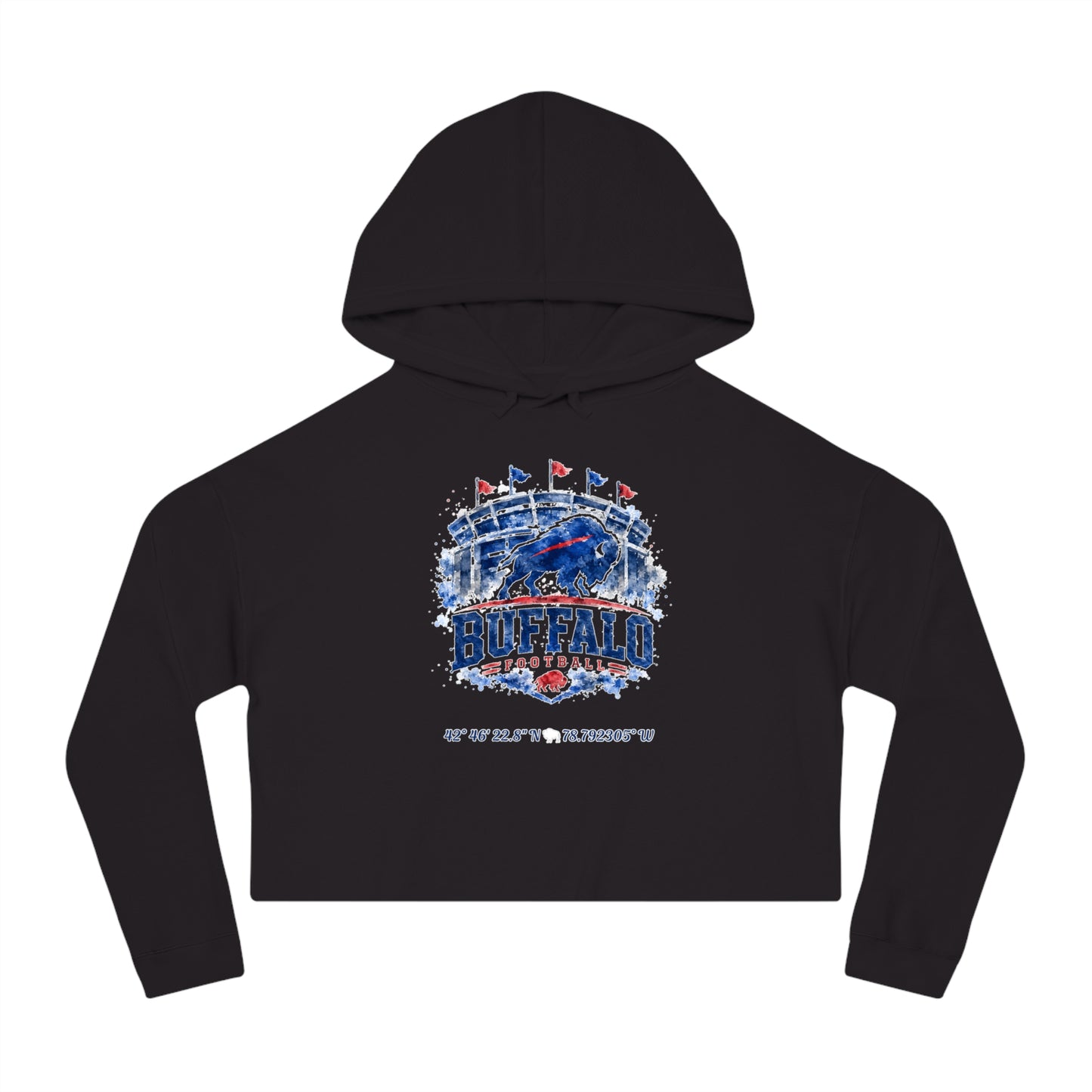 MASTER Women’s  Cropped Hooded Sweatshirt