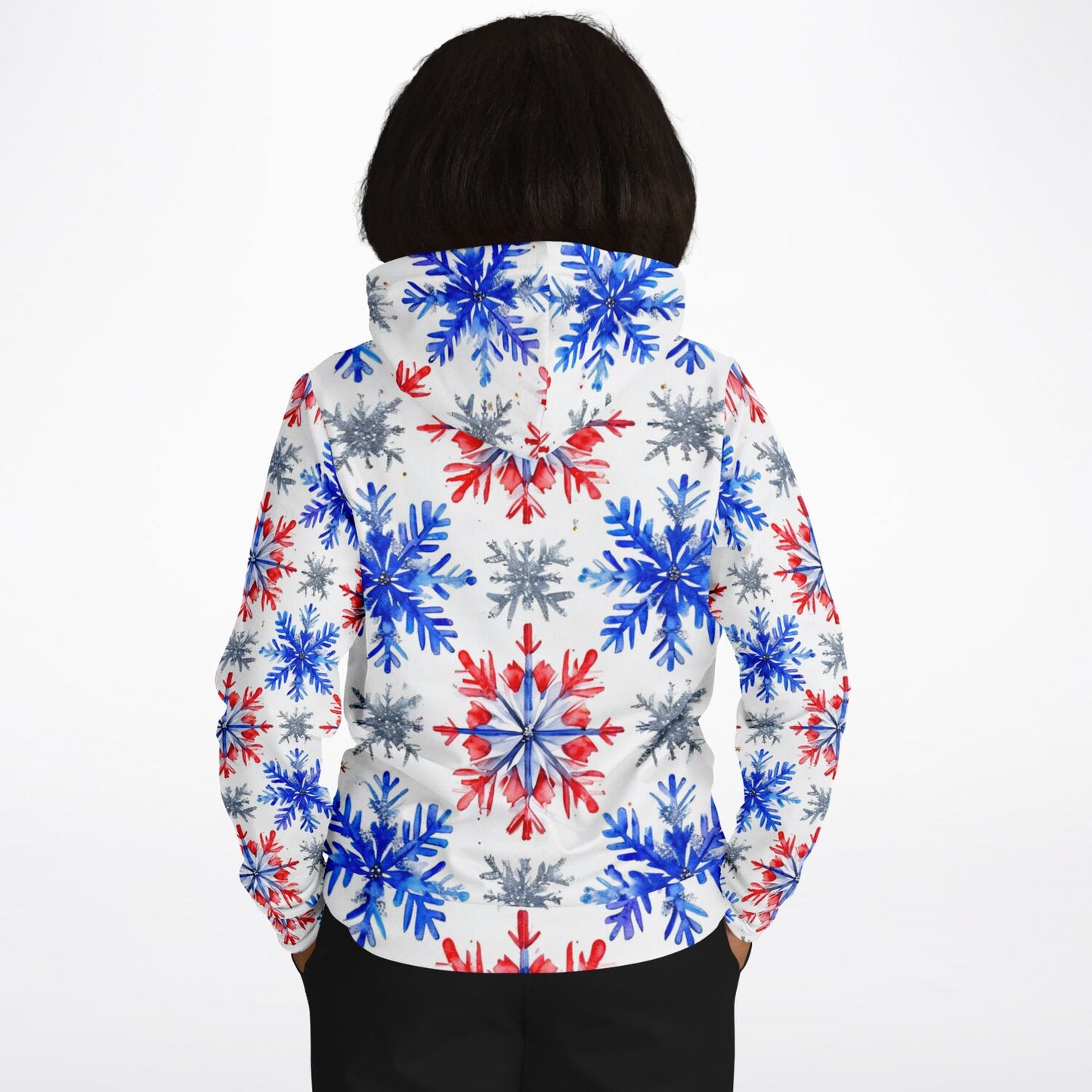 Snowflake Athletic Hoodie - AOP