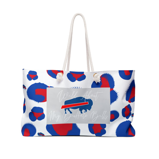 Wild About Buffalo Weekender Bag