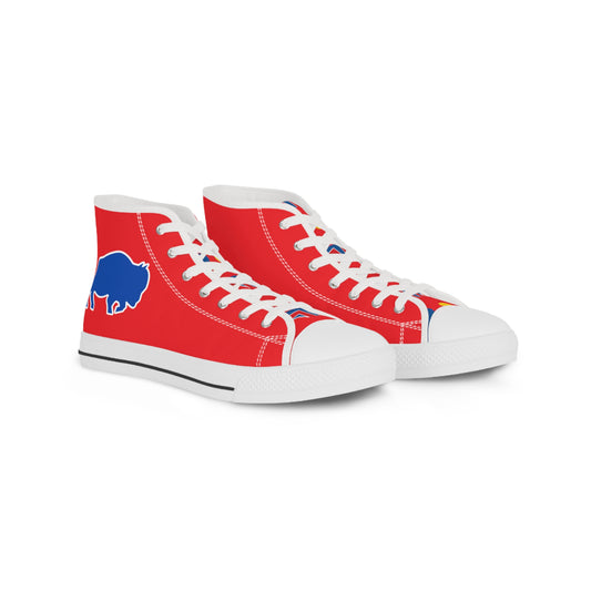 Red Hot Buffalo Bills Mash Up High Tops