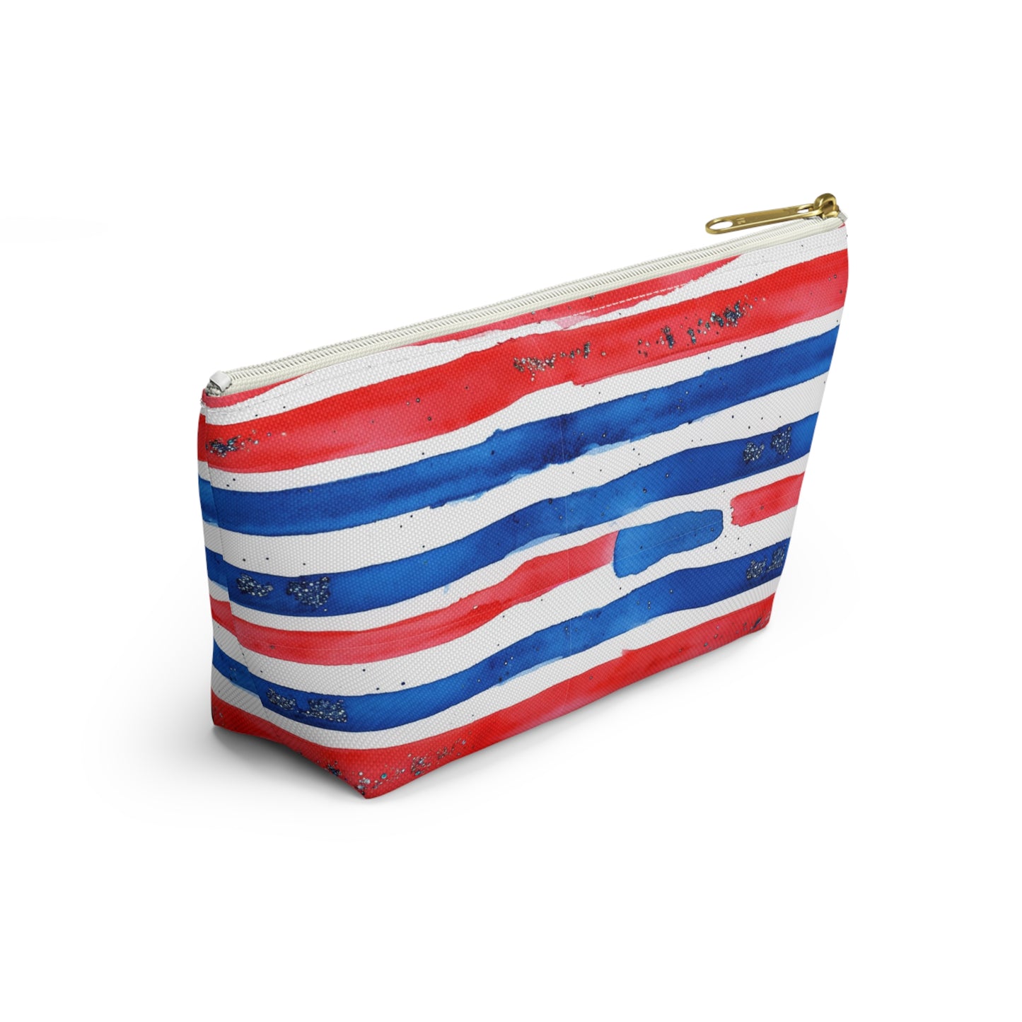 Buffalo Bills Watercolor Striped Accessory Pouch w T-bottom