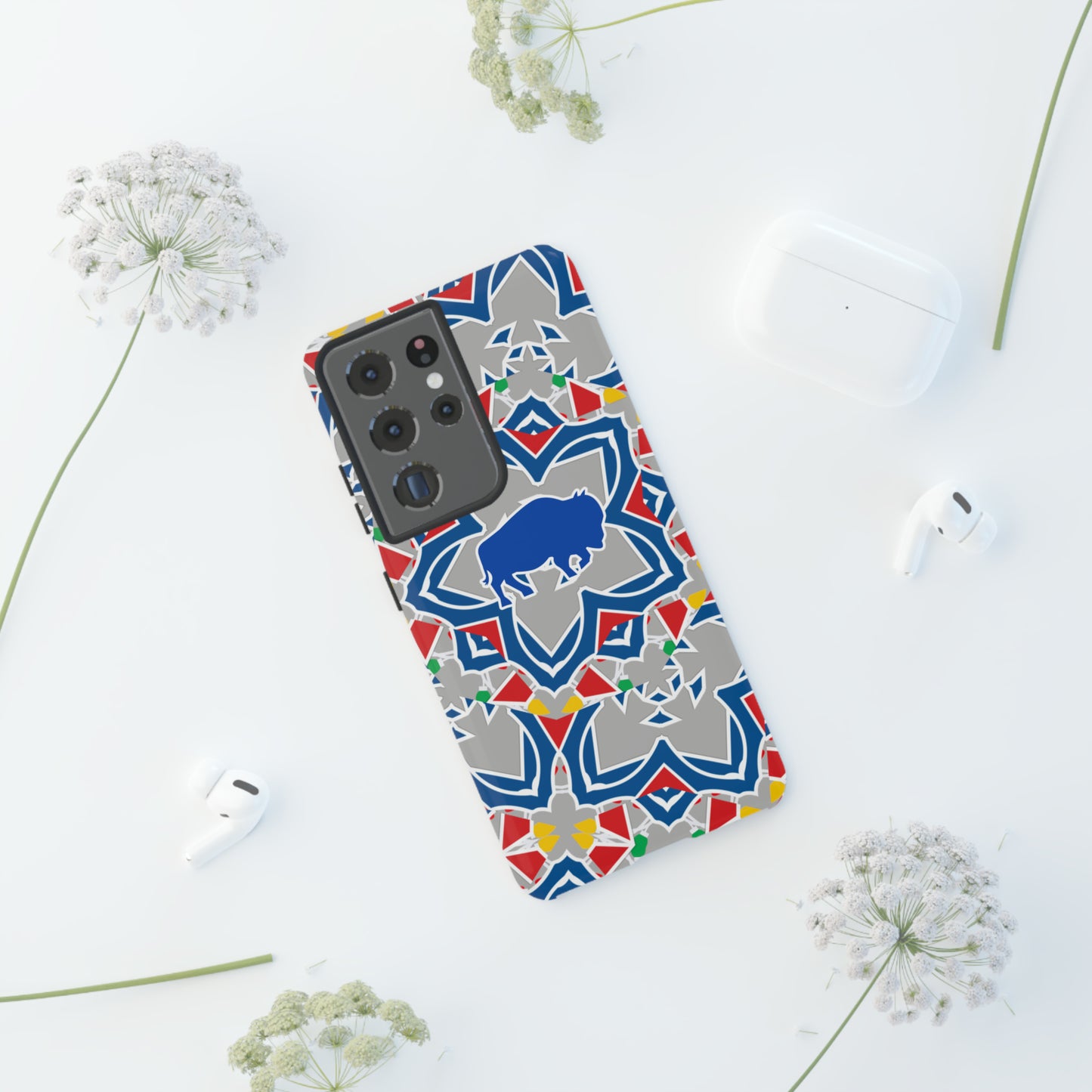 Buffalo Mash Up Design Tough Phone Cases