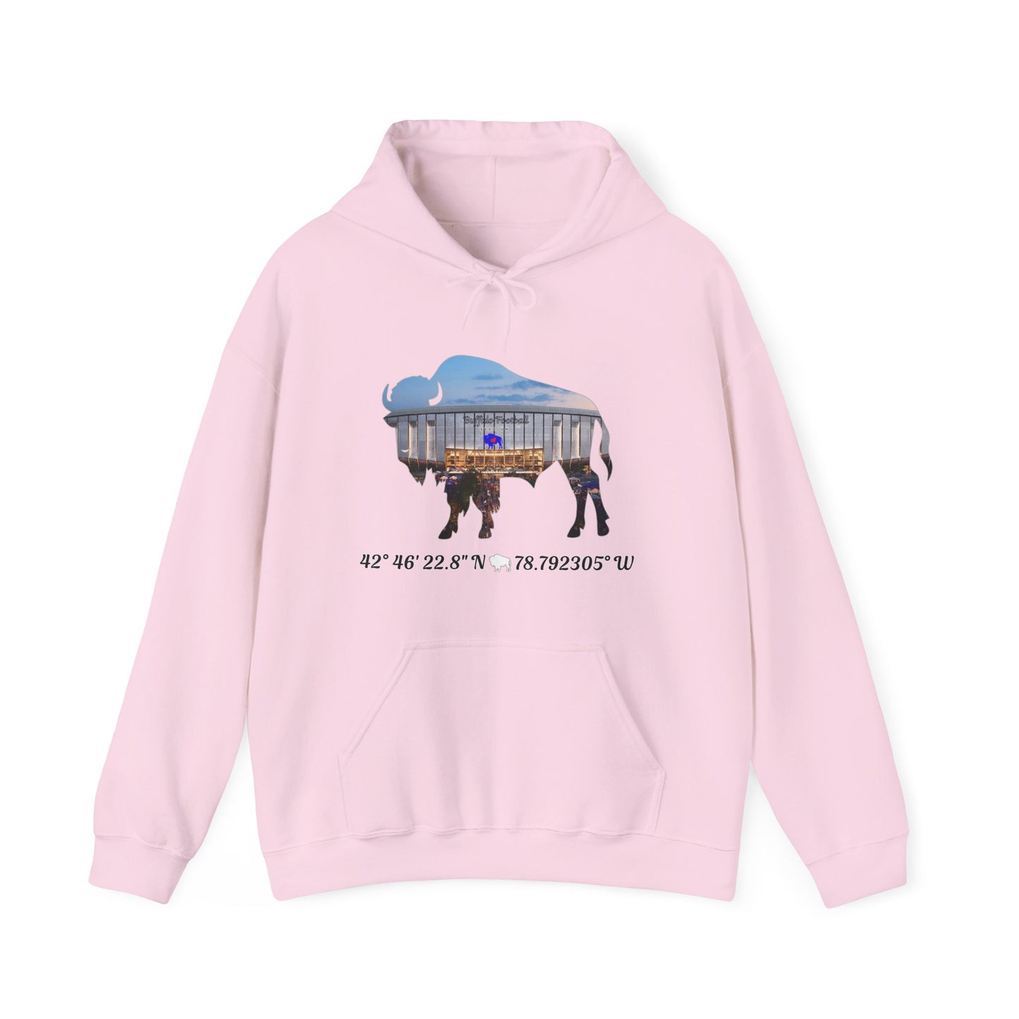 Welcome to Buffalo Football's New Stadium Unisex Heavy Blend™ Hooded Sweatshirt